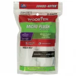 Wooster Brush Micro Plush, 4 1/2 Inch Mini Roller 2pk