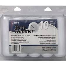 Simms 4" Foam Mini Roller- 10 pk